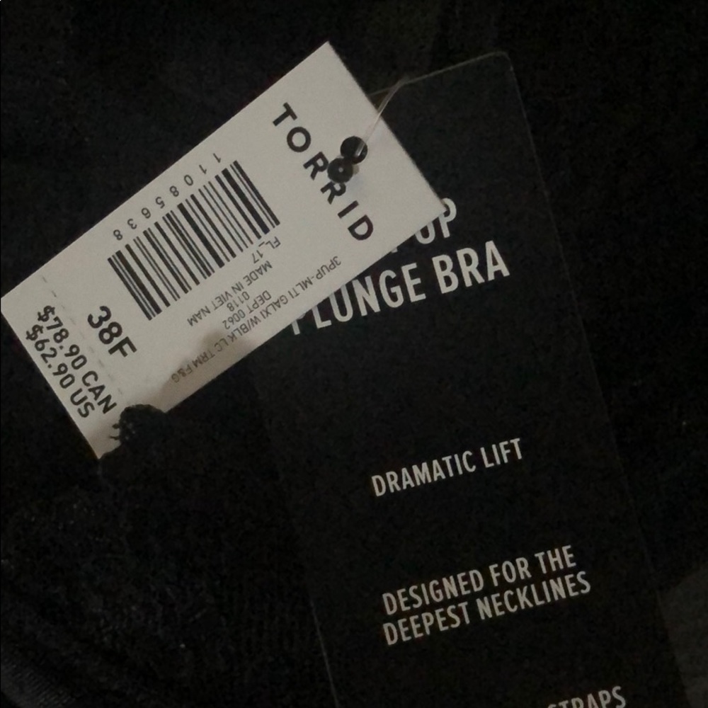 Torrid Galaxy Print Push Up Plunge Bra - Picture 5 of 5